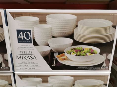 mikasa dinner plates costco.